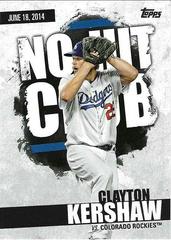 Clayton Kershaw #NHC-1 Baseball Cards 2022 Topps No Hit Club Prices