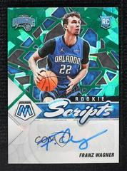 Franz Wagner [Green Ice] Basketball Cards 2021 Panini Mosaic Rookie Scripts Autographs Prices
