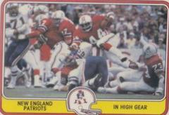 New England Patriot [In High Gear] #31 Football Cards 1981 Fleer Team Action Prices
