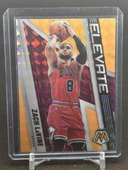 Zach LaVine [Orange Fluorescent] Basketball Cards 2021 Panini Mosaic Elevate Prices