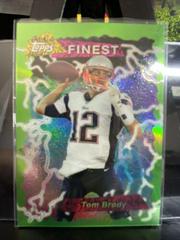 Tom Brady [Green Refractor] Football Cards 2015 Topps Finest 1995 Refractor Prices