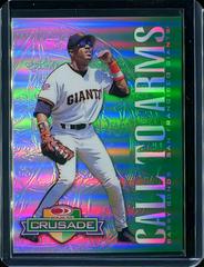 Barry Bonds [Green] Baseball Cards 1998 Donruss Crusade Prices