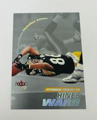 Hines Ward [Platinum Medallion] #48P Football Cards 2001 Ultra Prices