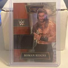 Roman Reigns Wrestling Cards 2022 Panini Select WWE Selective Swatches Prices