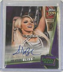 Alexa Bliss [Purple] #A-AB Wrestling Cards 2019 Topps WWE Money in the Bank Autographs Prices