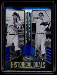 Gil Hodges, Roy Campanella [Spectrum Blue] #HD-RG Baseball Cards 2022 Panini Absolute Historical Duals Prices