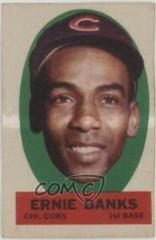 Ernie Banks [Blank Back] Baseball Cards 1963 Topps Peel Offs Prices