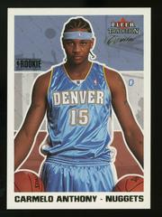 Carmelo Anthony [Crystal] #263 Basketball Cards 2003 Fleer Prices