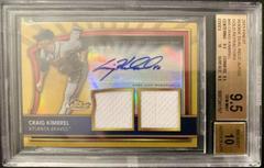 Craig Kimbrel [Dual Relic Autograph Gold Refractor] #85 Baseball Cards 2011 Finest Prices