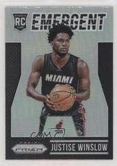 Justise Winslow Silver Prizm #4 Basketball Cards 2015 Panini Prizm Emergent Prices