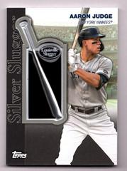 Aaron Judge [Black] #SSA-AJ Baseball Cards 2022 Topps Silver Slugger Award Patches Prices