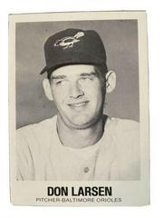 Don Larsen #3 Baseball Cards 1977 TCMA Renata Galasso Prices