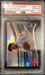 Mookie Betts [Black Refractor] #MB-46 Baseball Cards 2014 Topps Chrome Update Prices