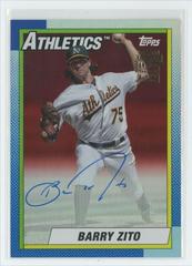 Barry Zito [Red] #90FF-BZ Baseball Cards 2023 Topps Archives 1990 Fan Favorites Autographs Prices