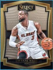 Dwyane Wade [Gold Prizm Die Cut] #133 Basketball Cards 2015 Panini Select Prices