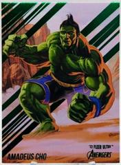 Amadeus Cho [Green Foil] #9 Marvel 2022 Ultra Avengers Prices