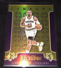 LeBron James [Purple] Basketball Cards 2015 Panini Excalibur Crusade Prices