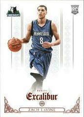 Zach LaVine [Red] Basketball Cards 2014 Panini Excalibur Prices