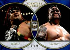 Jamal, Umaga [Blue] Wrestling Cards 2018 Topps Legends of WWE Identity Crisis Prices
