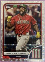 Randy Arozarena [Cracked Ice] Baseball Cards 2023 Topps World Classic Prices
