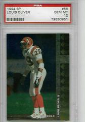 Louis Oliver #58 Football Cards 1994 SP Prices