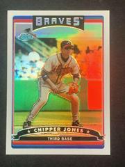 Chipper Jones [Refractor] Baseball Cards 2006 Topps Chrome Prices