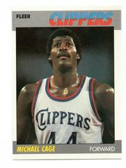 Michael Cage Basketball Cards 1987 Fleer Prices
