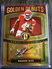 Rashee Rice #GD-14 Football Cards 2023 Panini Gold Standard Golden Debuts Autographs Prices