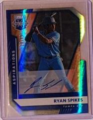 Ryan Spikes [Aspirations Die Cut] #100 Baseball Cards 2021 Panini Elite Extra Edition Prices