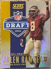Jalen Ramsey [Jumbo Gold] #10 Football Cards 2016 Panini Score NFL Draft Prices