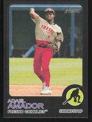 Adael Amador [Black] #99 Baseball Cards 2022 Topps Heritage Minor League Prices