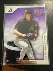 Randy Johnson #108 Baseball Cards 2001 Donruss Signature Prices