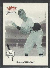 Luis Aparicio #84 Baseball Cards 2002 Fleer Greats Prices