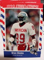 Brian Blades [stars 'n stripes] Football Cards 1990 Fleer Stars N Stripes Prices
