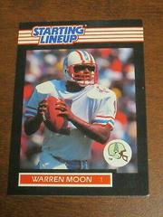 Warren Moon Football Cards 1989 Kenner Starting Lineup Prices