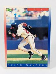 Deion Sanders [Series II] Baseball Cards 1992 Classic Prices