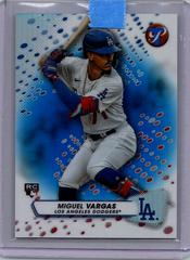 Miguel Vargas [Blue Refractor] #102 Baseball Cards 2023 Topps Pristine Prices