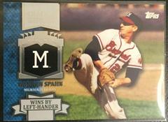 Warren Spahn #CH-31 Baseball Cards 2013 Topps Chasing History Prices