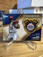 Bob Gibson #CA-BG Baseball Cards 2023 Topps Crowning Achievements Commemorative Patch Prices