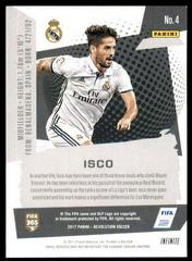 Isco [Infinite] #4 Soccer Cards 2017 Panini Revolution Prices