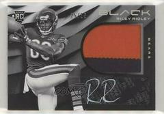 Riley Ridley [Patch Autograph Silver] Football Cards 2019 Panini Black Prices