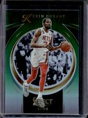 Kevin Durant [Green] #17 Basketball Cards 2022 Panini Select Certified Prices
