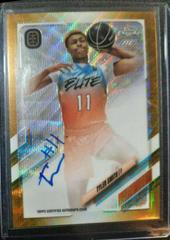 Tyler Smith [Gold Wave Refractor] #CA-TS1 Basketball Cards 2021 Topps Chrome OTE Overtime Elite Autographs Prices