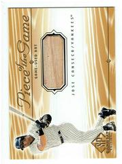 Jose Canseco Baseball Cards 2001 SP Game Bat Piece of the Game Prices