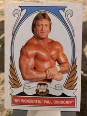 Paul Mr. Wonderful Orndorff Wrestling Cards 2008 Topps Heritage IV WWE Prices