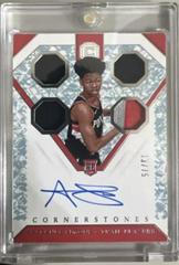 Anfernee Simons [Rookie Autograph Relics Crystal] Basketball Cards 2018 Panini Cornerstones Prices
