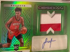 Jalen Green [Jersey Autograph Green Flood] #233 Basketball Cards 2021 Panini Obsidian Prices