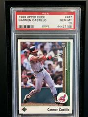 Carmen Castillo #487 Baseball Cards 1989 Upper Deck Prices
