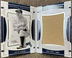 Joe McCarthy Baseball Cards 2022 Panini National Treasures Legendary Jumbo Materials Booklet Prices