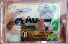 Tony Pollard [Platinum] #AU-TPO Football Cards 2022 Panini Gold Standard AU Autographs Prices